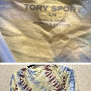 Tory Sport Tie Dye Top